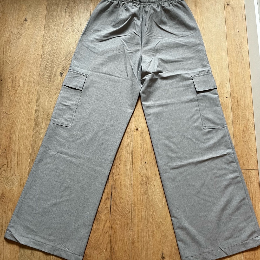 Gray Women's Cargo Pants